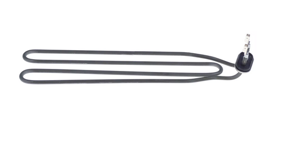 Verwarmingselement 2000W 230V met drukflens, lengte 365 mm en vlaksteker 6,3 mm – artikelnummer 0L2109
