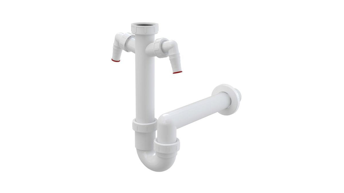Alcadrain sifon vaatwasser A82-DN40 (Dubbel)