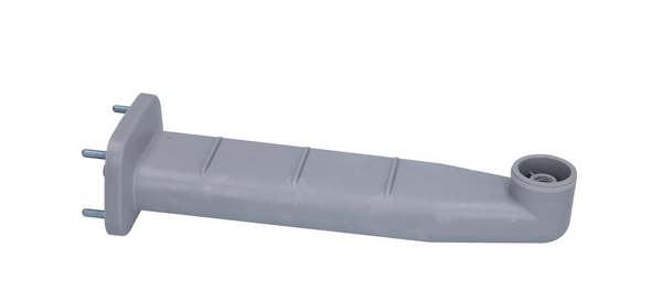 Kunststof waspijp 310 mm met Ø 72x120 mm en M6-schroefdraad voor bovenmontage – artikelnummer 69017.