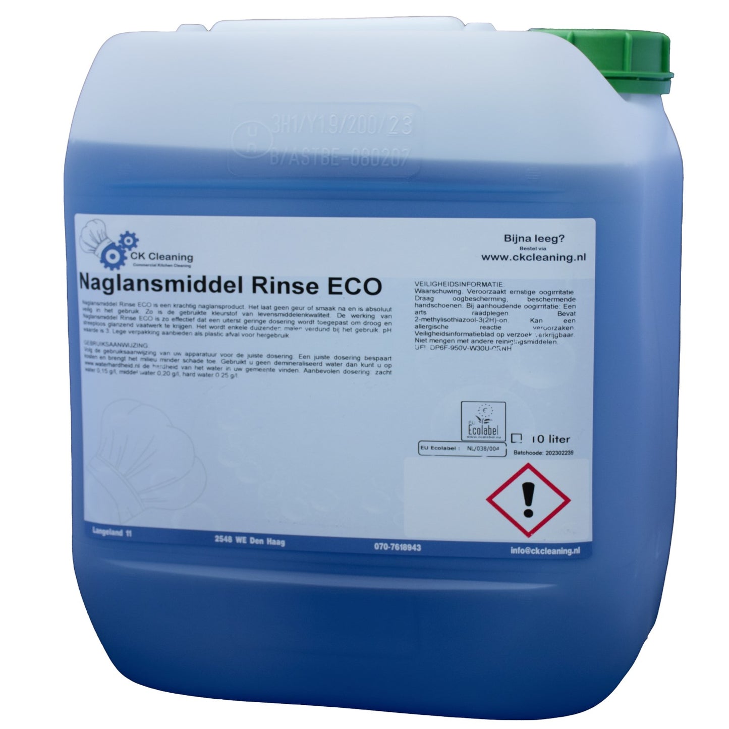 Naglansmiddel Rinse Ecologisch