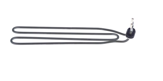 Verwarmingselement 2000W 230V met drukflens, lengte 365 mm en vlaksteker 6,3 mm – artikelnummer 0L2109