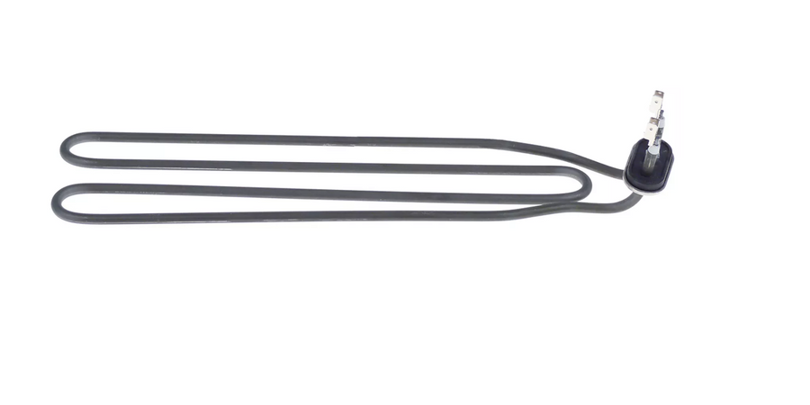 Verwarmingselement 2000W 230V met drukflens, lengte 365 mm en vlaksteker 6,3 mm – artikelnummer 0L2109