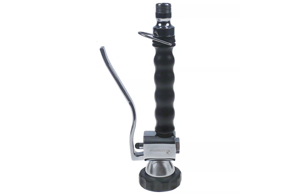 Professionele zwarte handdouche type UDINE met 1/2 inch OD aansluiting artikel 551529