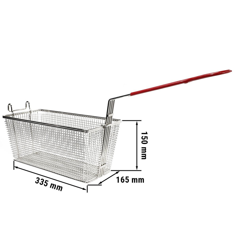 Frituurmand 165x335x150 mm voor Pitco, Frymaster & Dean Friteuses